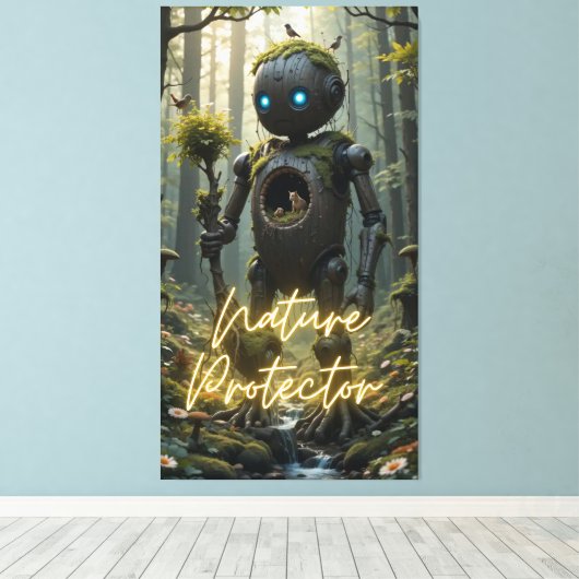 自然 キャンバスプリント (インサイチュ (ウッドフロア))