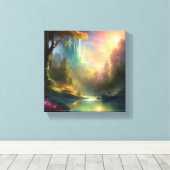 自然 – キャンバス（光沢） キャンバスプリント (インサイチュ (ウッドフロア))