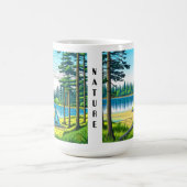 自然&キャンピングアイアート モーフィングマグカップ (中央)