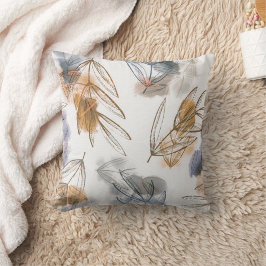 自然 クッション (ブランケット)