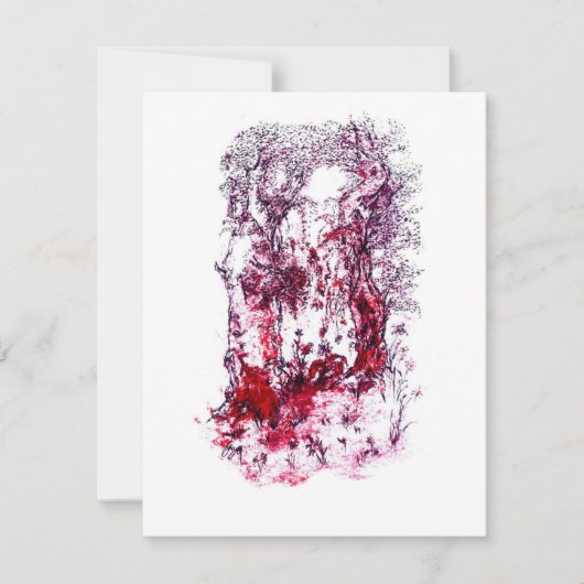 自然 サンキューカード (正面)