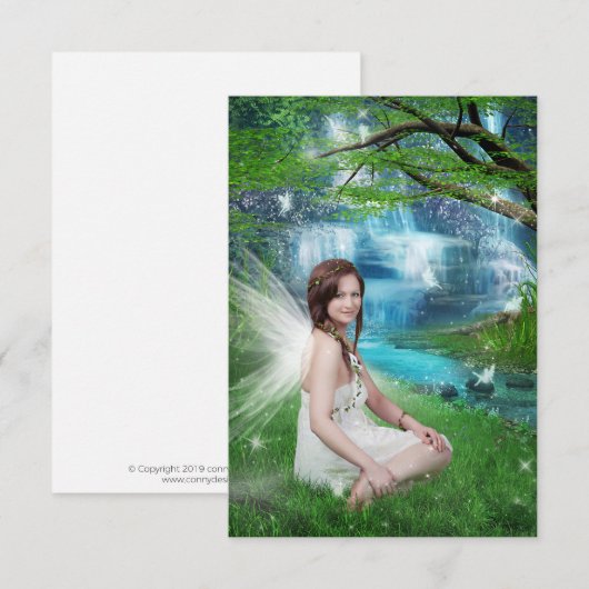 自然 サンキューカード (正面/裏面)