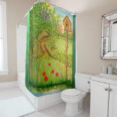 自然 シャワーカーテン (インサイチュ)