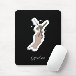 自然&シンプルイラストレーション マウスパッド