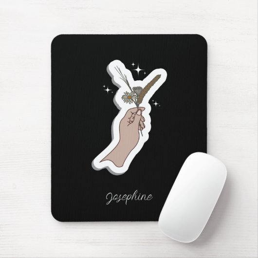 自然&シンプルイラストレーション マウスパッド (マウス)