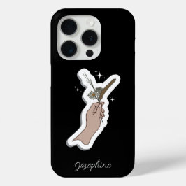 自然&シンプルイラストレーション iPhone 15 PROケース