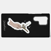 自然&シンプルイラストレーション SAMSUNG GALAXYケース (裏面横)