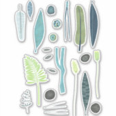 自然 シール (正面)