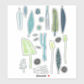 自然 シール (シート)