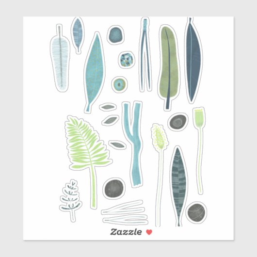 自然 シール (シート)