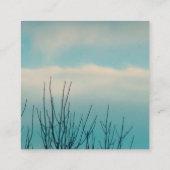 自然 スクエア名刺 (裏面)