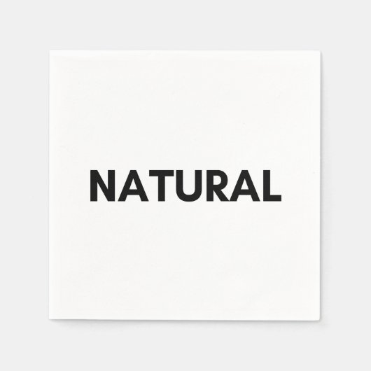 自然 スタンダードカクテルナプキン (正面)