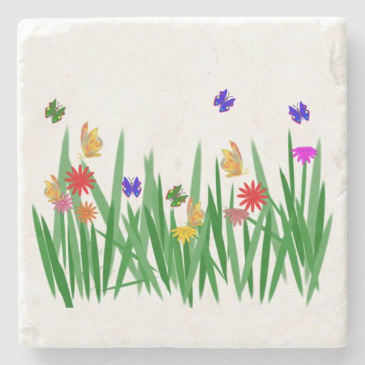 自然 ストーンコースター (正面)