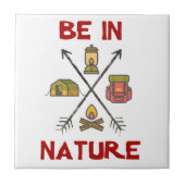 自然 タイル (正面)