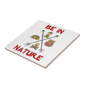 自然 タイル (側面)