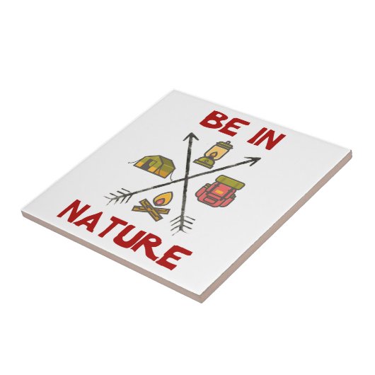 自然 タイル (側面)