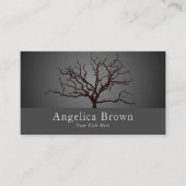 自然-ツリー名刺 名刺 (正面)