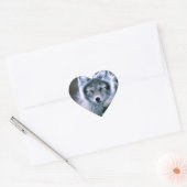 自然 ハートシール (封筒)