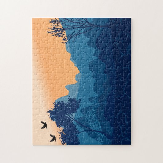 自然:ヒルズパズル ジグソーパズル (縦)