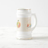 自然 ビールジョッキ (正面右)