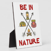 自然 フォトプラーク (側面)