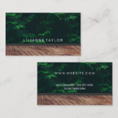 自然 |フォレスト 名刺 (正面/裏面)