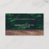 自然 |フォレスト 名刺 (裏面)