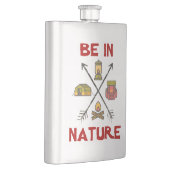 自然 フラスク (右)