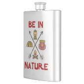 自然 フラスク (左)