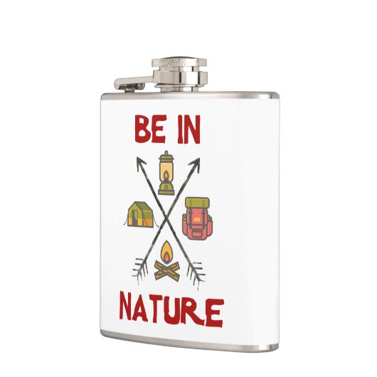 自然 フラスク (左)