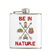 自然 フラスク (正面)