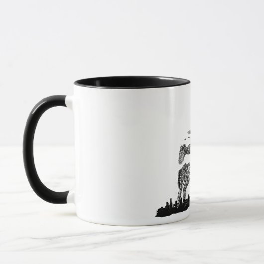 自然 マグカップ (左)