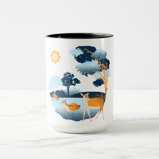 自然 マグカップ (中央)
