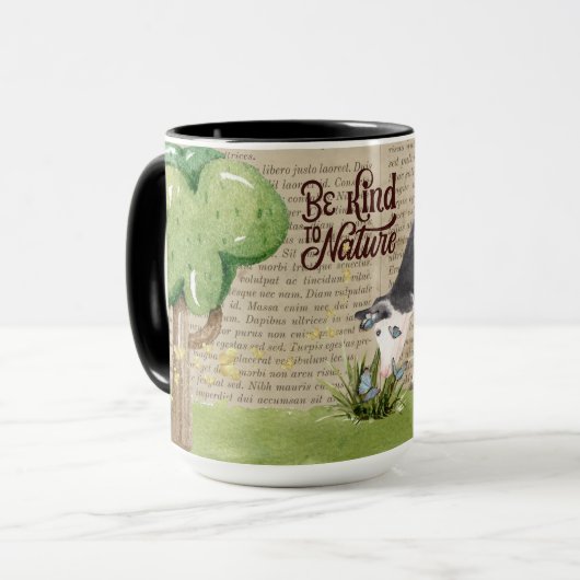 自然 マグカップ (正面左)