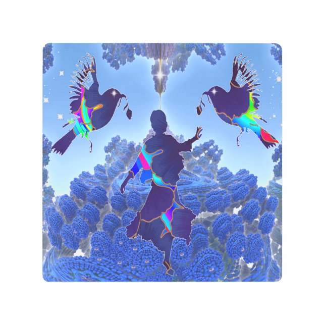 自然 メタルプリント (正面)