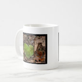 . .自然・モスハート・ギフトと恋愛する コーヒーマグカップ (正面左)