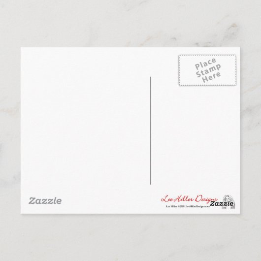 . .自然・モスハート・ギフトと恋愛する ポストカード (裏面)