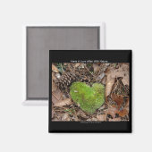 . .自然・モスハート・ギフトと恋愛する マグネット (正面/裏面)