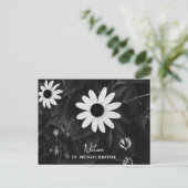 自然（モノクロ） ポストカード (スタンド正面)