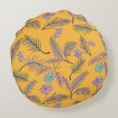 自然 ラウンドクッション (裏面)