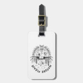 自然 ラゲッジタグ (正面縦)