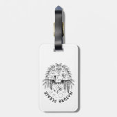 自然 ラゲッジタグ (裏面縦)