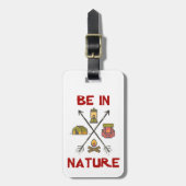 自然 ラゲッジタグ (正面縦)