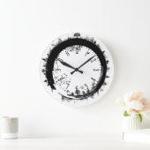 自然 ラージ壁時計 (ホーム)