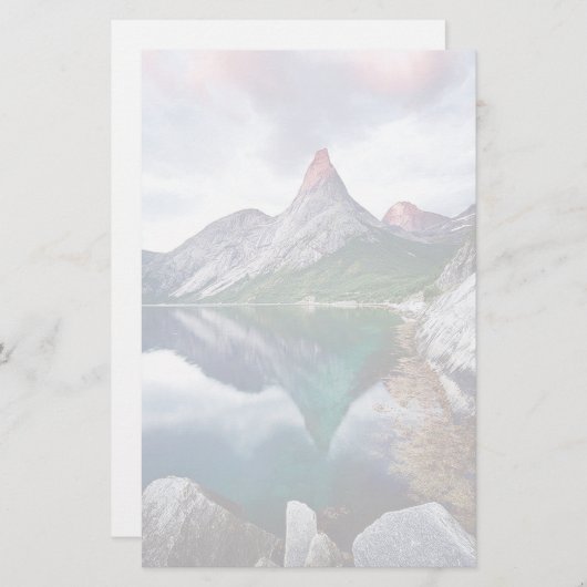 自然 便箋 (正面/裏面)