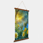 自然 吊り下げ型タペストリー (傾斜あり)