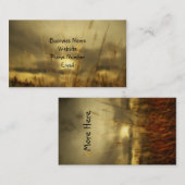 自然 名刺 (正面/裏面)