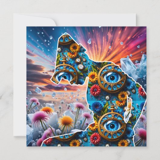 自然（時間） シーズンカード (正面)