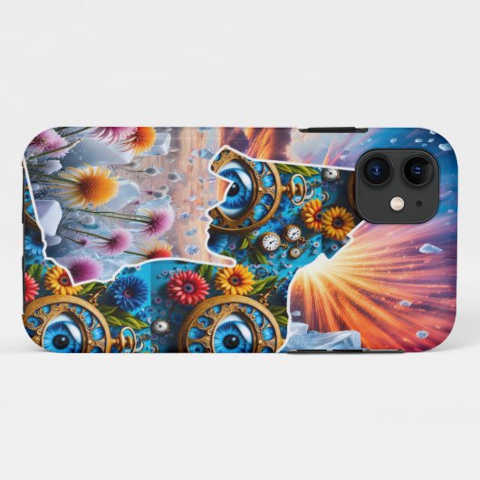 自然（時間） Case-Mate iPhoneケース (裏面(横))