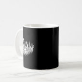 自然 森 植物 木 登山 ハイキング 山 コーヒーマグカップ (正面左)